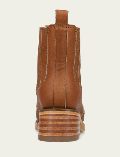 FRYE Women's Saddle Campus Chelsea Booties