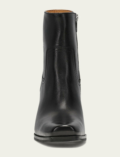 FRYE Women's Black Shiloh Zip Booties