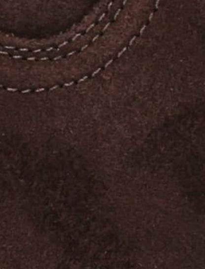 FRYE Women's Chocolate Suede Shiloh Zip Bootie