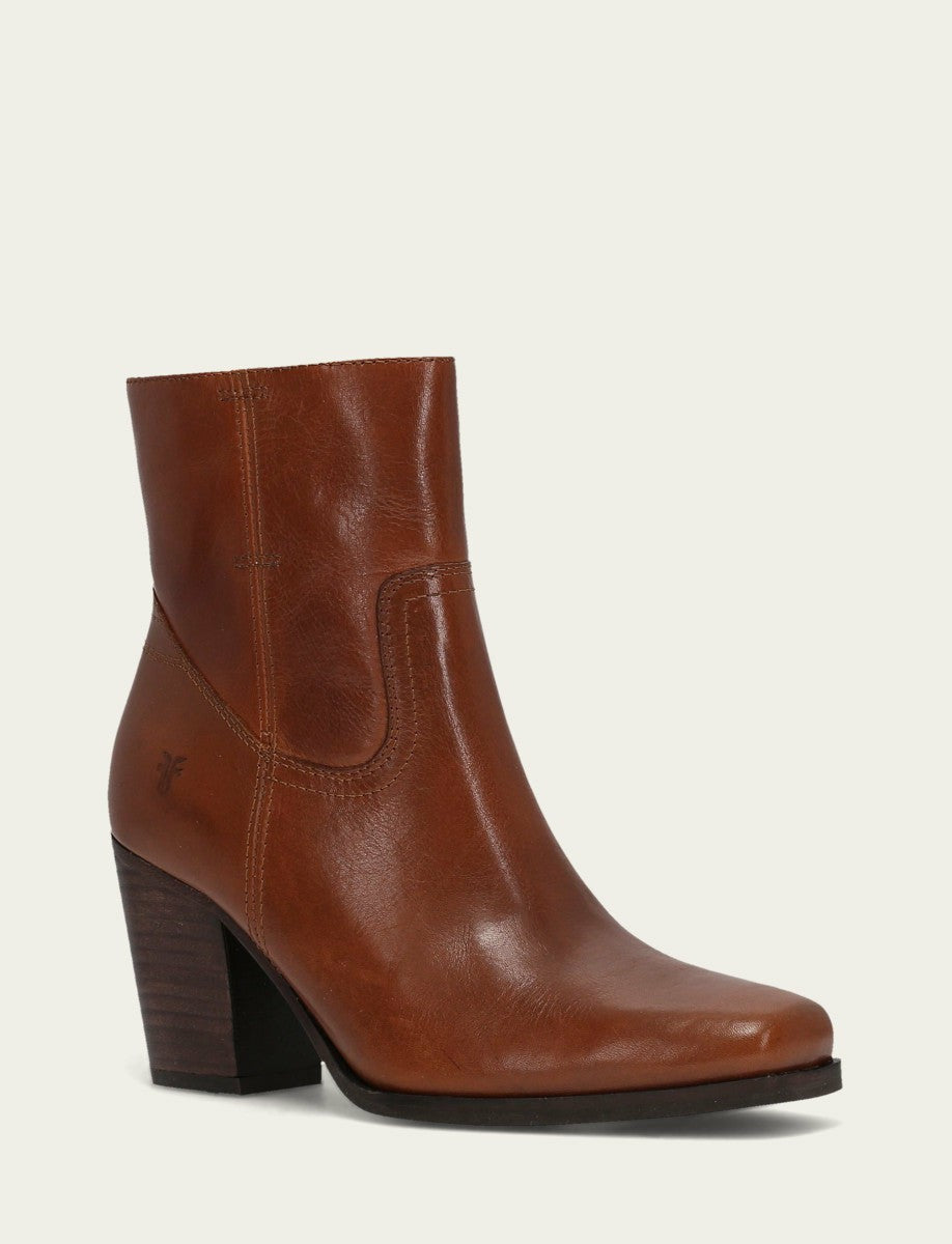 FRYE Women's Cinnamon Shiloh Zip Booties