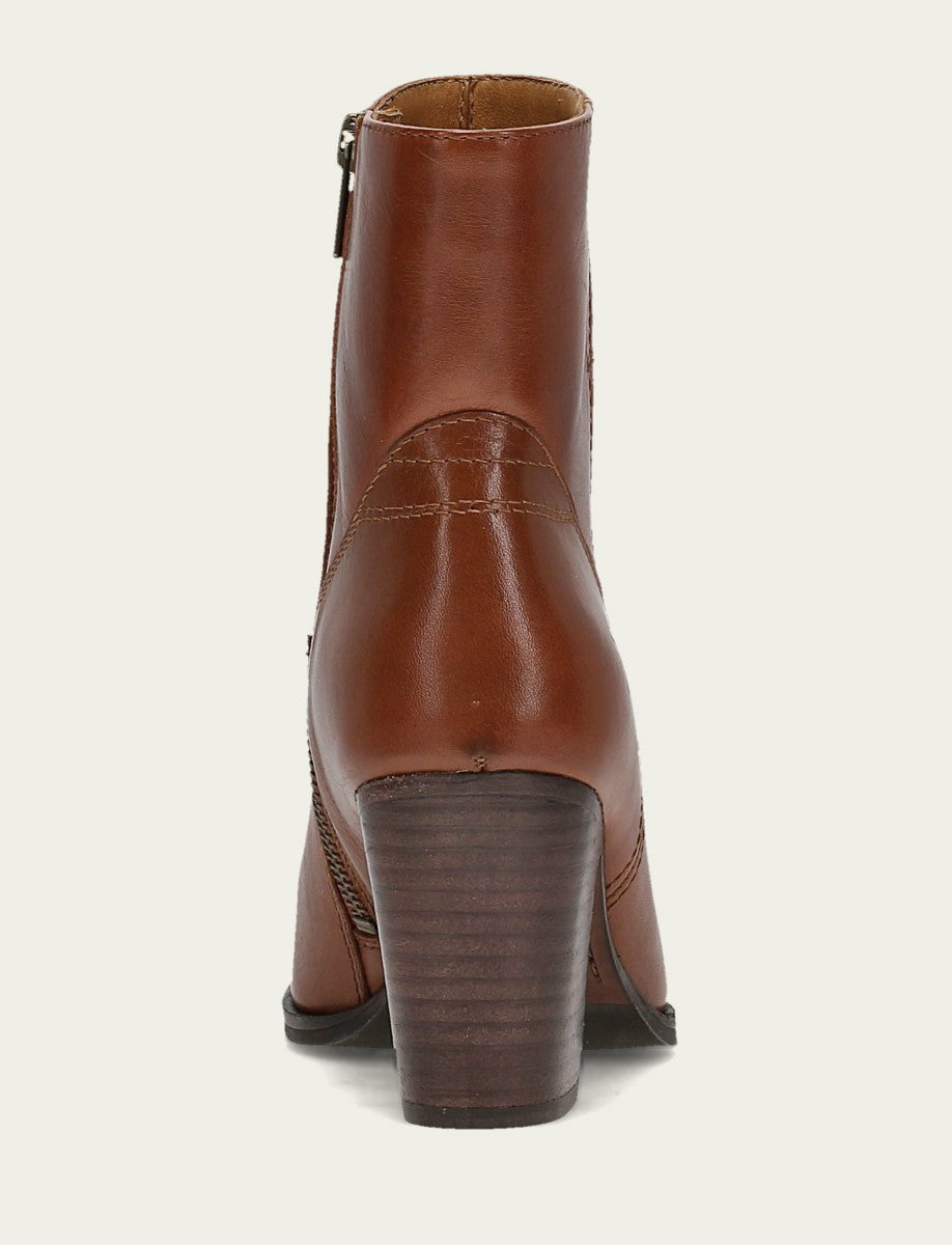 FRYE Women's Cinnamon Shiloh Zip Booties
