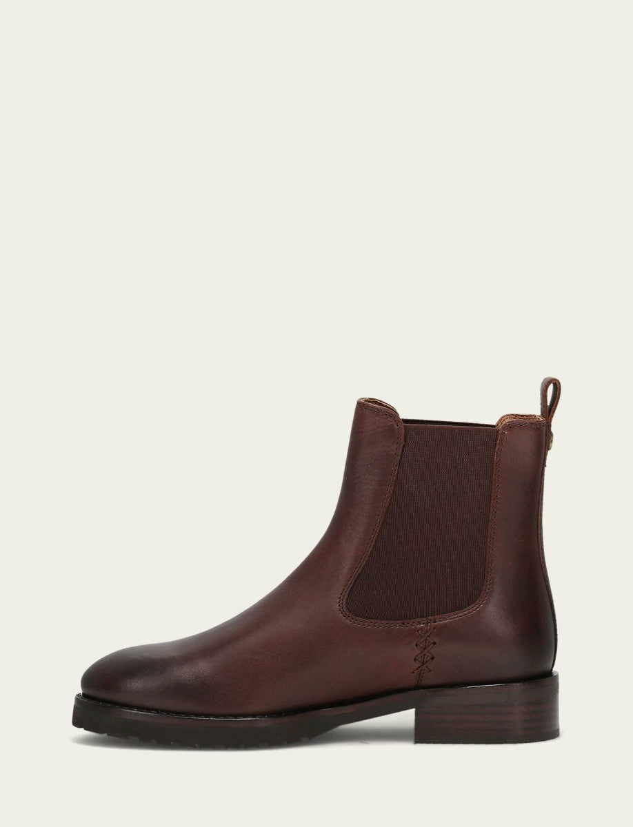 FRYE Women's Brown Melissa Lug Chelsea Boot