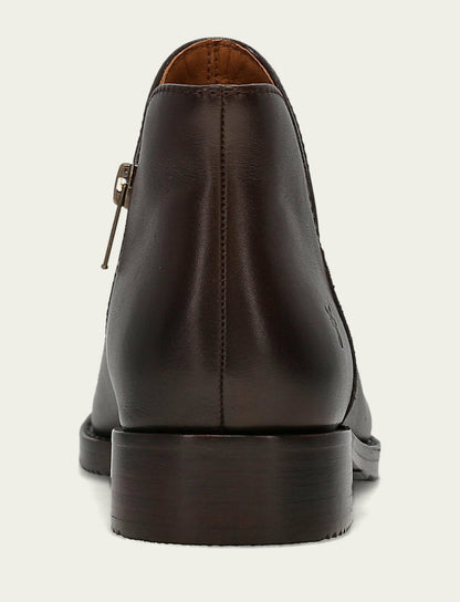 FRYE Women's Dark Brown Melissa Shootie 2 Boot