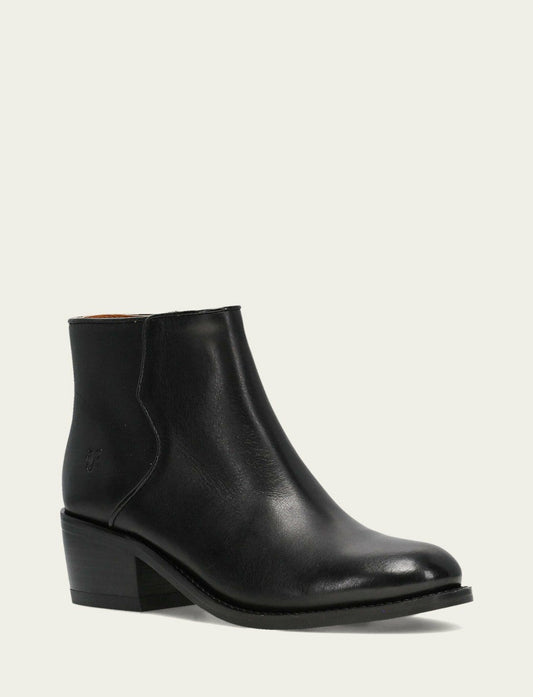 FRYE Women's Black Carson 2 Piping Booties