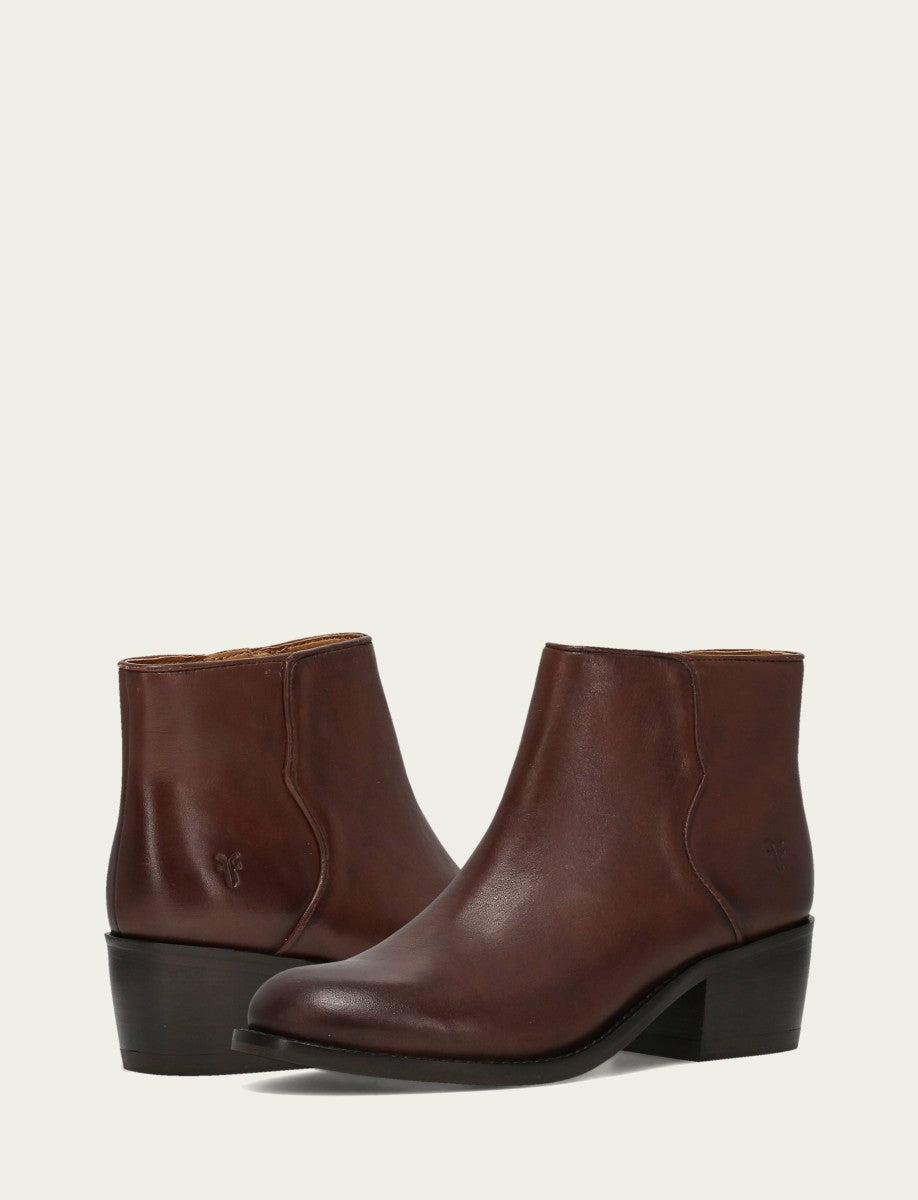 FRYE Women's Saddle Carson 2 Piping Booties