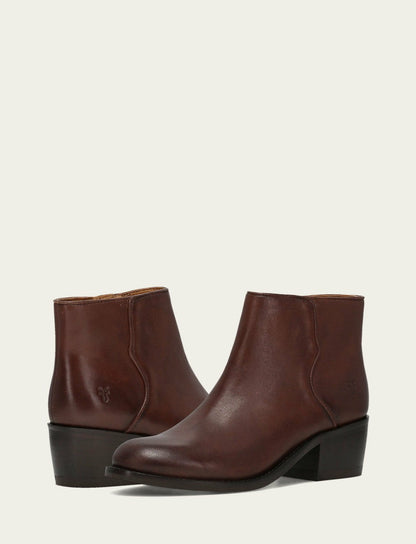 FRYE Women's Saddle Carson 2 Piping Booties