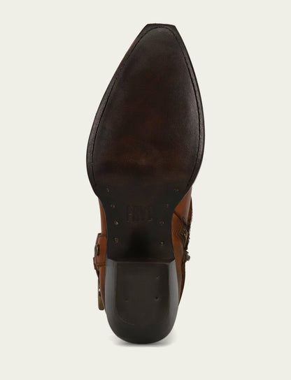 FRYE Women's Caramel Sacha Multi Strap Booties