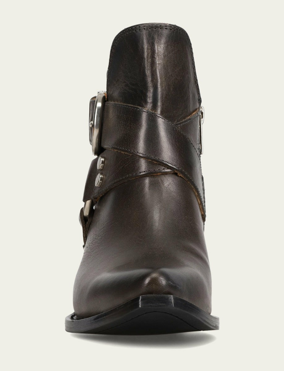 FRYE Women's Steel Sacha Multi Strap Booties