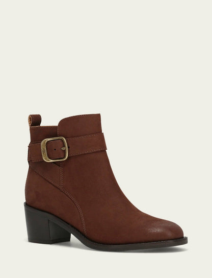 FRYE Women's Brown Piper Booties