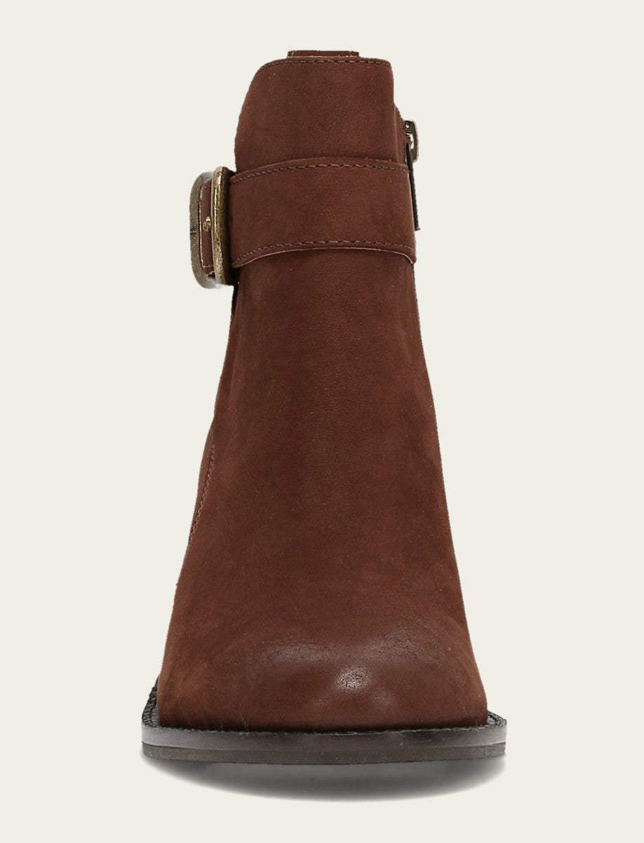 FRYE Women's Brown Piper Booties