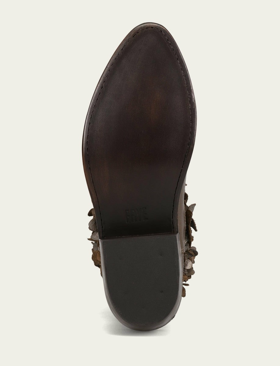 FRYE Women's Metallic Stone Billy Flower Bootie