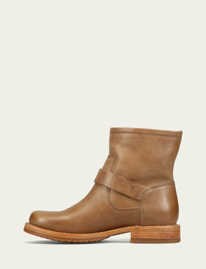 FRYE Women's Beige Veronica Flex Booties