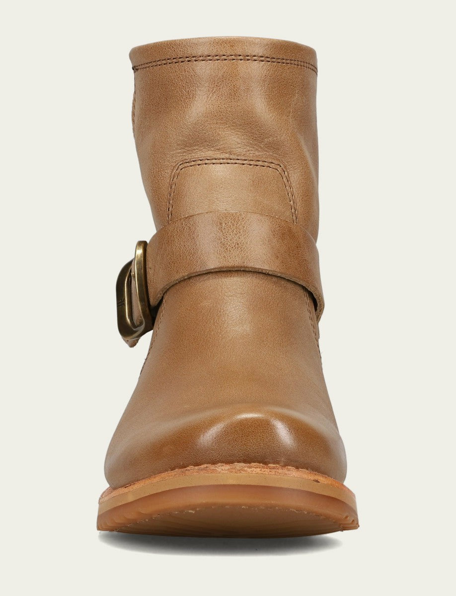 FRYE Women's Beige Veronica Flex Booties