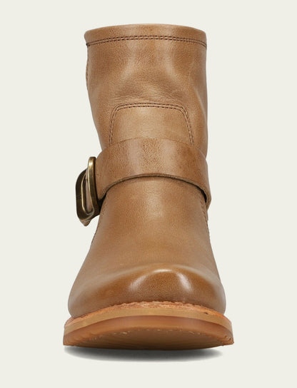 FRYE Women's Beige Veronica Flex Booties