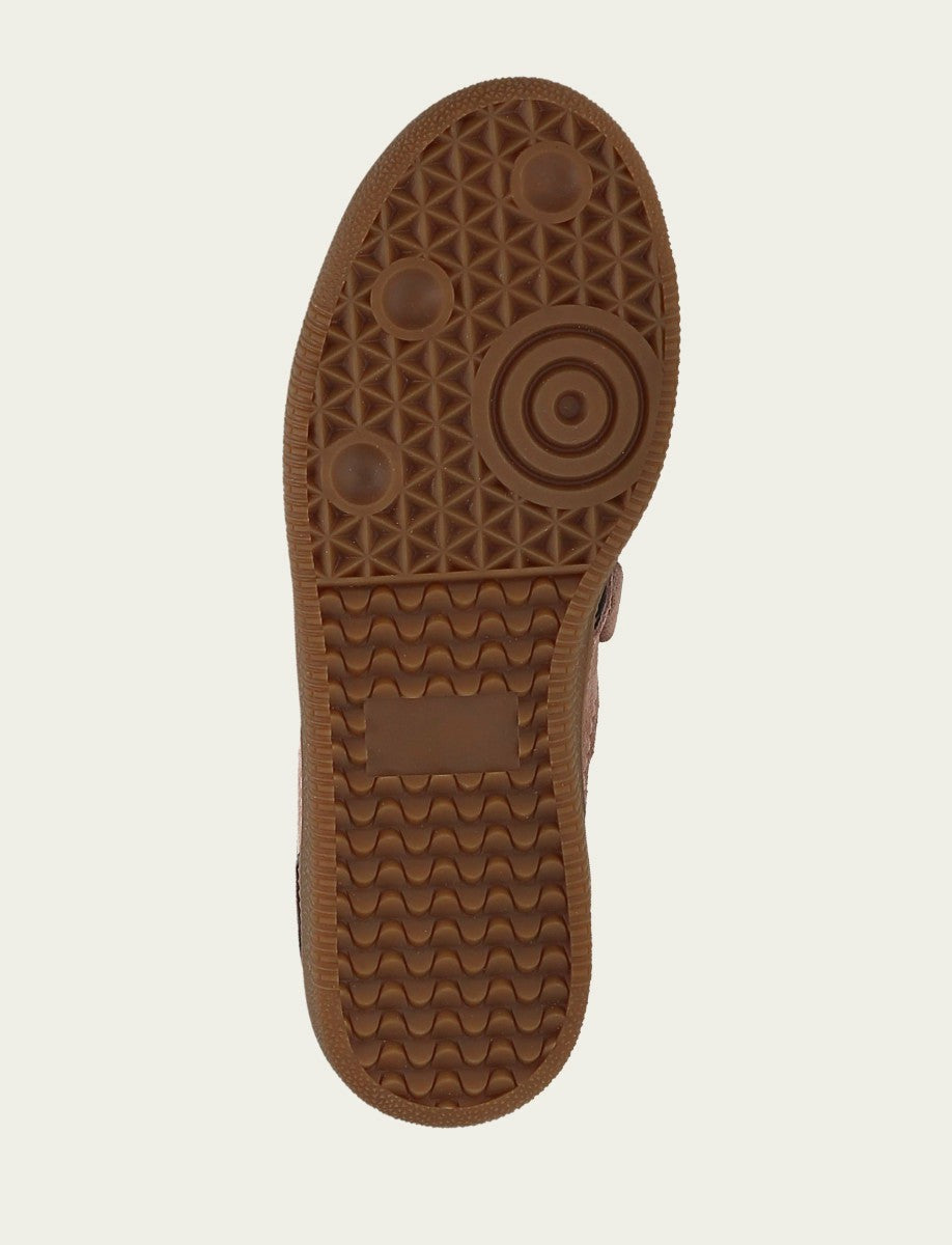 FRYE Women's Chocolate Rosa Milly Low Lace Sneaker