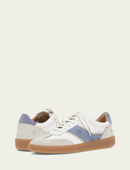 FRYE Women's Ivory Azul Milly Low Lace Casual Sneakers