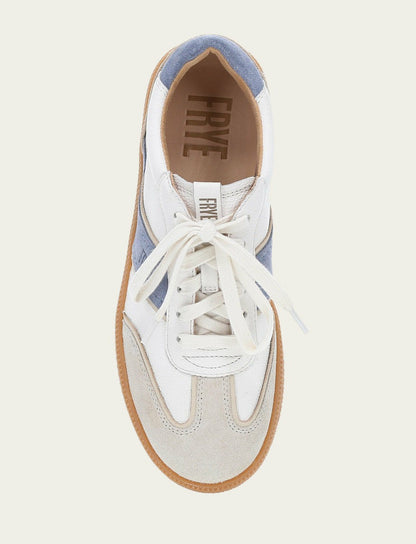 FRYE Women's Ivory Azul Milly Low Lace Casual Sneakers