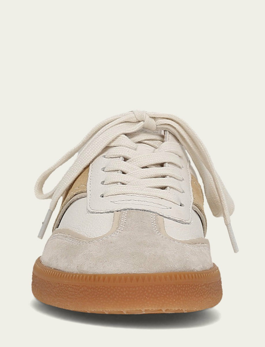 FRYE Women's Ivory Lemon Milly Low Lace Casual Sneakers