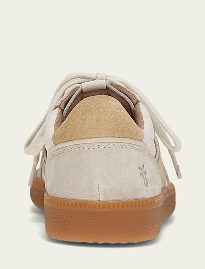 FRYE Women's Ivory Lemon Milly Low Lace Casual Sneakers
