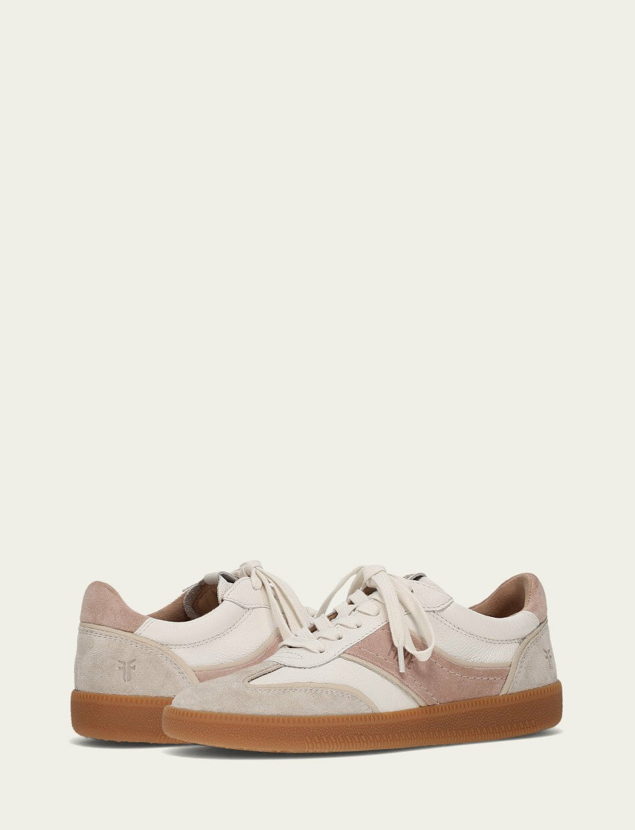 FRYE Women’s Ivory Rosa Milly Low Lace Casual Sneakers