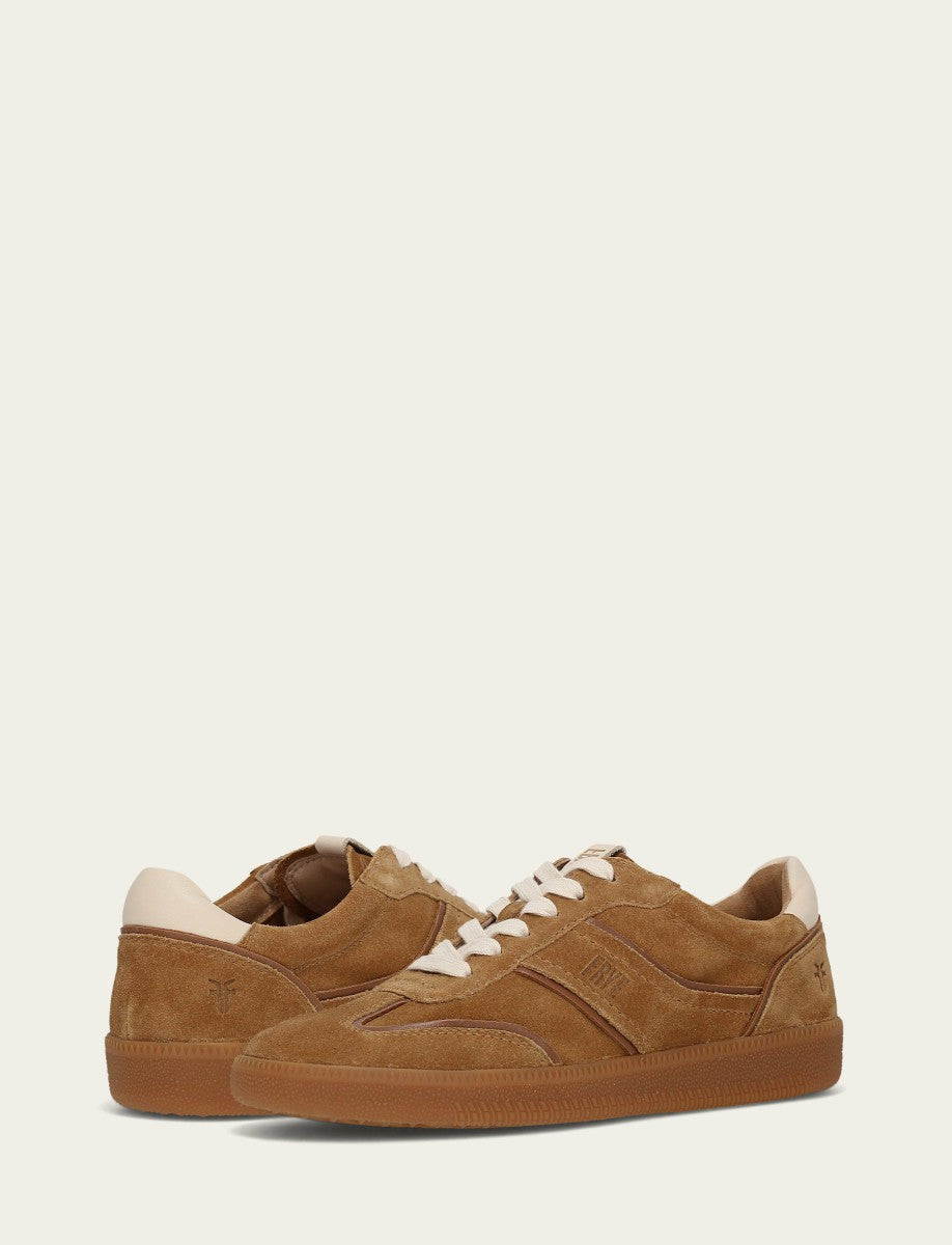 FRYE Women's Toffee Milly Low Lace Sneaker