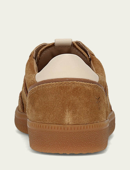 FRYE Women's Toffee Milly Low Lace Sneaker