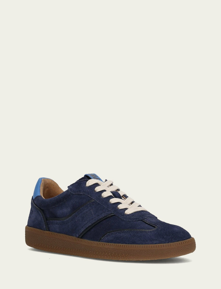 FRYE Women's Ink/cobalt Milly Low Lace Sneaker