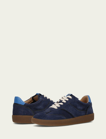 FRYE Women's Ink/cobalt Milly Low Lace Sneaker
