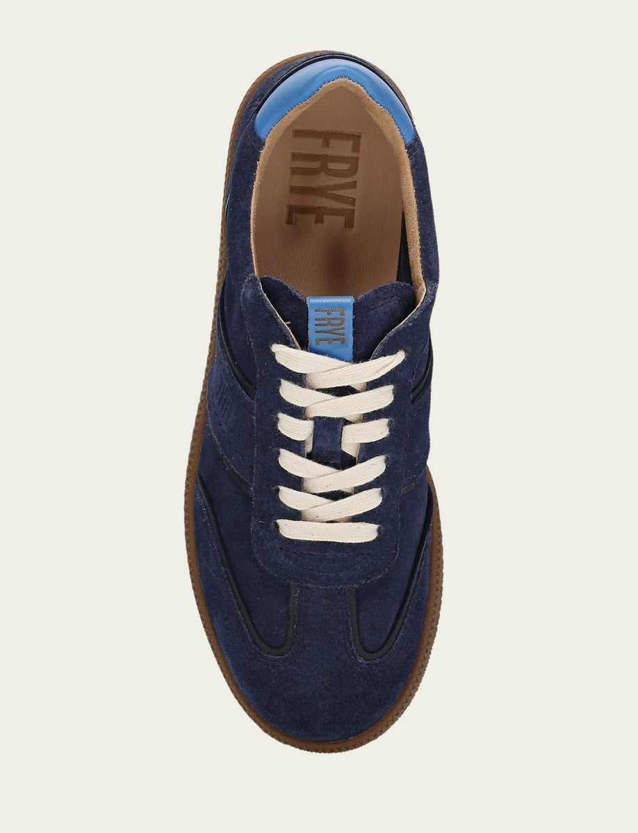 FRYE Women's Ink/cobalt Milly Low Lace Sneaker