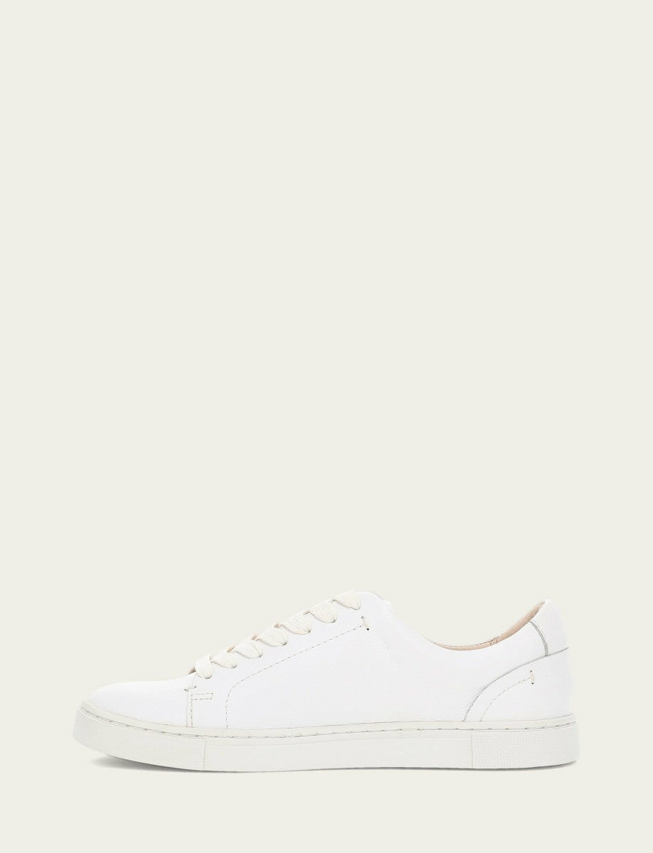 FRYE Women's White Ivy Low Lace Sneakers