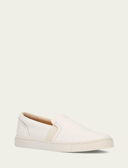 FRYE Women's White Ivy Slip On Sneakers