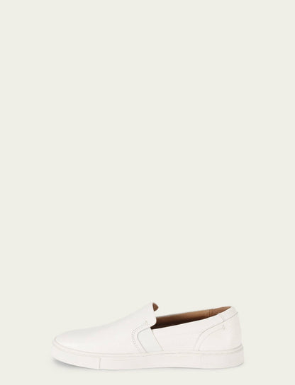 FRYE Women's White Ivy Slip On Sneakers