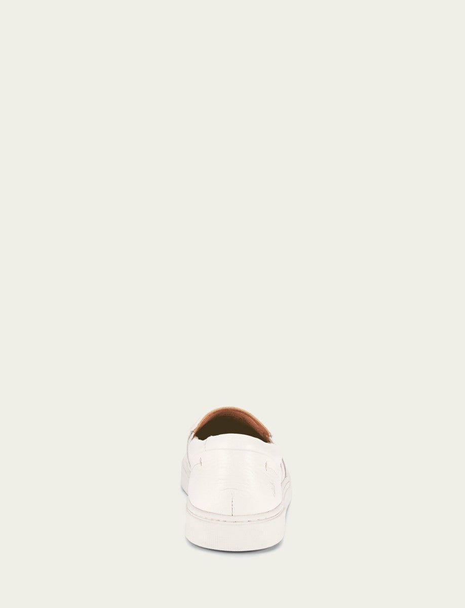 FRYE Women's White Ivy Slip On Sneakers