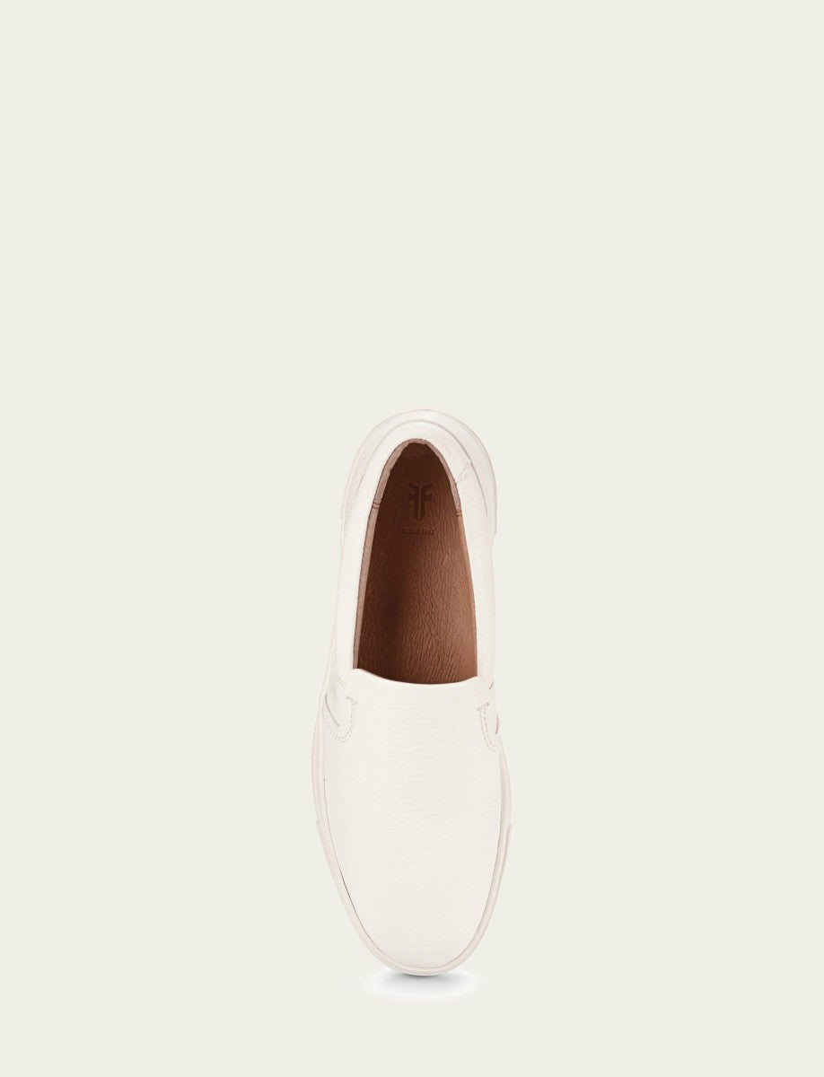 FRYE Women's White Ivy Slip On Sneakers