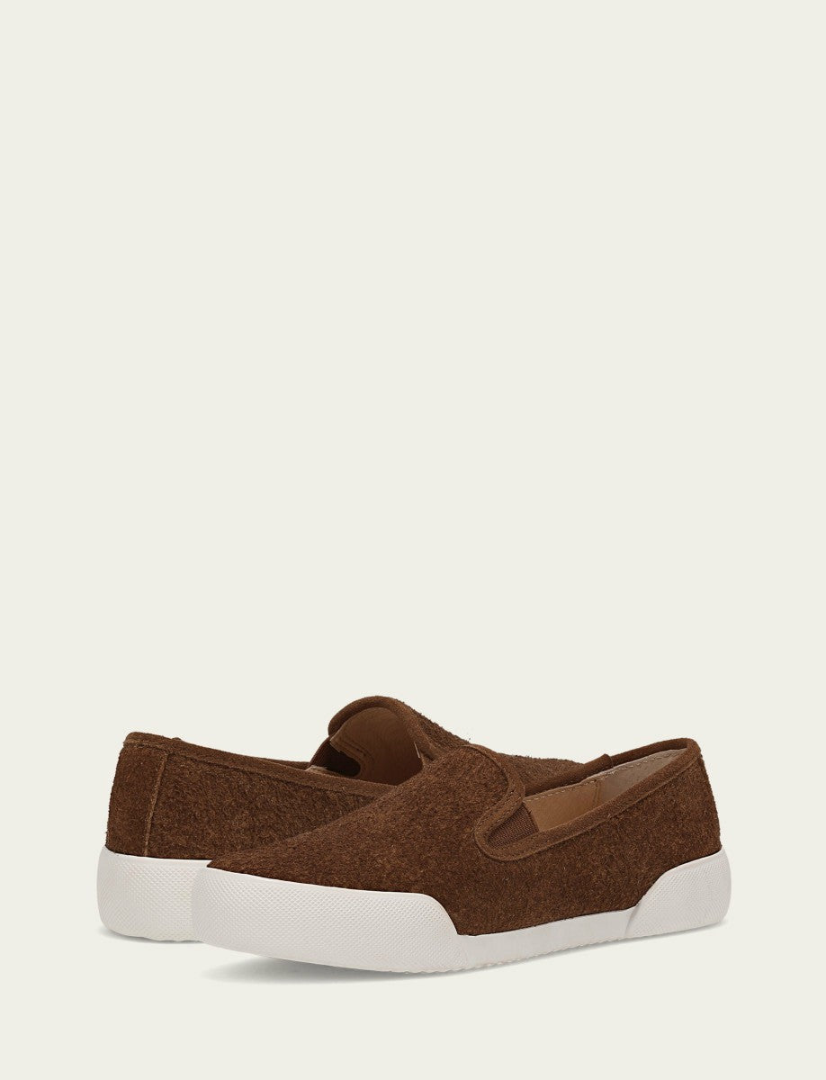FRYE Women's Coco Tan Mia Slip On Sneakers
