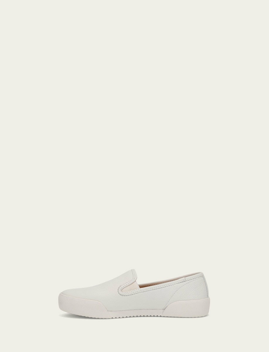 FRYE Women's White Mia Slip On Sneakers