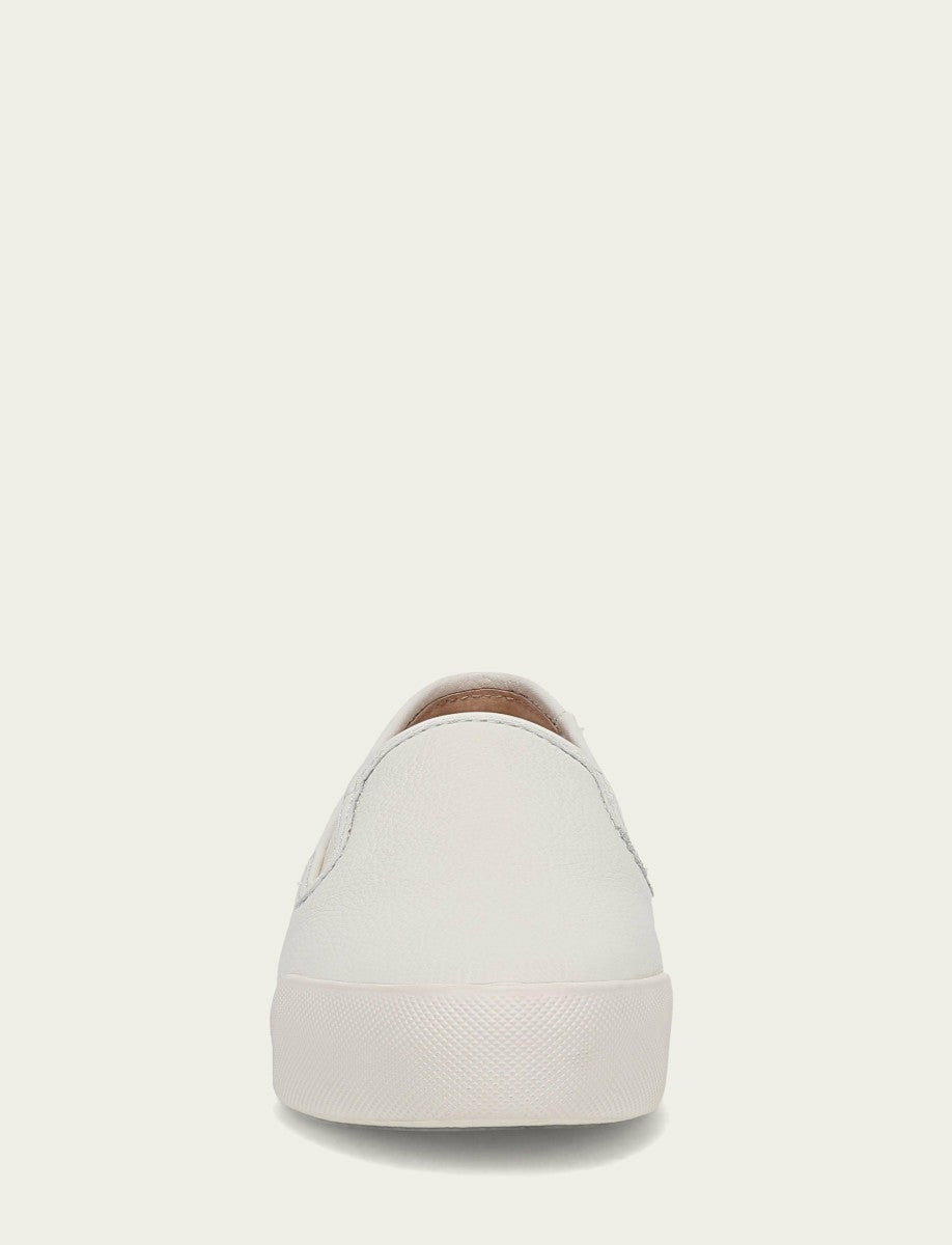 FRYE Women's White Mia Slip On Sneakers