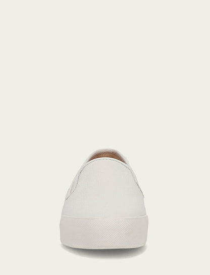 FRYE Women's White Mia Slip On Sneakers