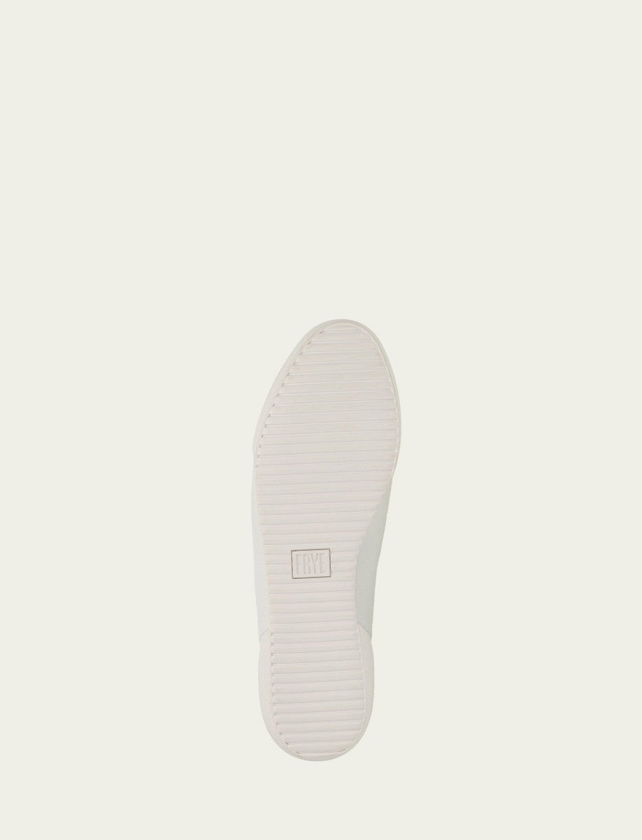 FRYE Women's White Mia Slip On Sneakers