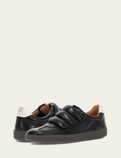 FRYE Women's Black Milly 3 Strap Sneakers