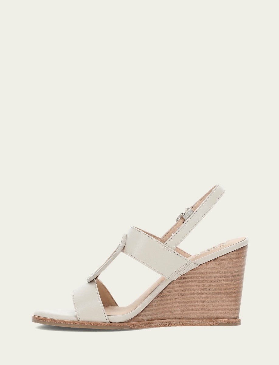 FRYE Women's Ivory Rachel Logo Sandals