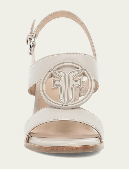 FRYE Women's Ivory Rachel Logo Sandals
