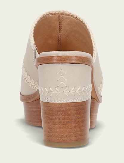 FRYE Women's Ivory Pipa Crochet Platform Sandals