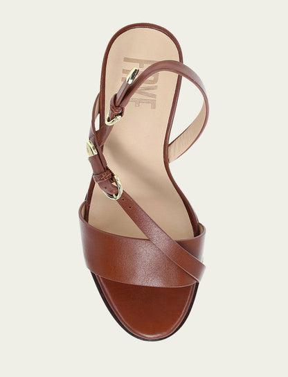 FRYE Women's Cinnamon Rachel Buckle Sandals