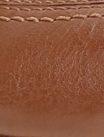 FRYE Women’s Dark Latte Heather Buckle Mary Jane Flats