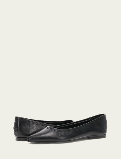 FRYE Women's Black Heather Ballet Flats
