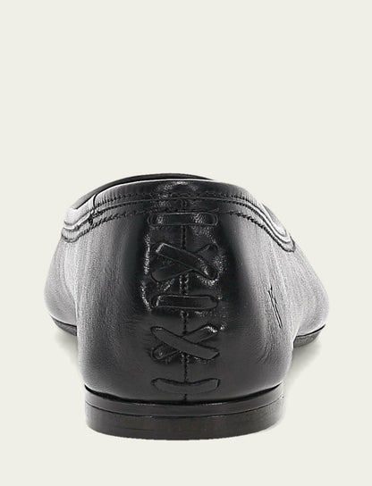 FRYE Women's Black Heather Ballet Flats
