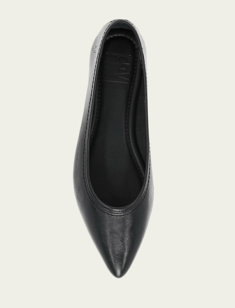 FRYE Women's Black Heather Ballet Flats