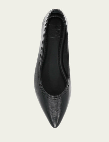 FRYE Women's Black Heather Ballet Flats