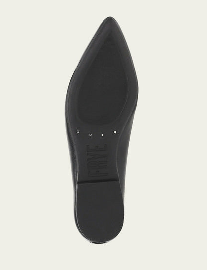 FRYE Women's Black Heather Ballet Flats
